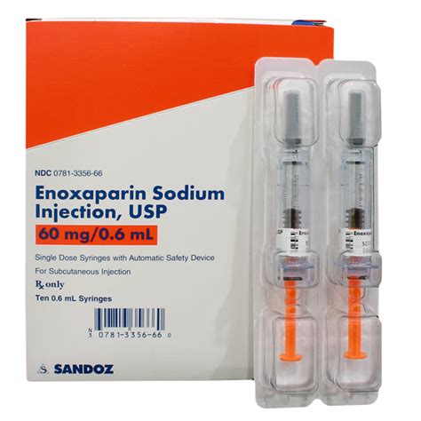 enoxaparina 60 mg